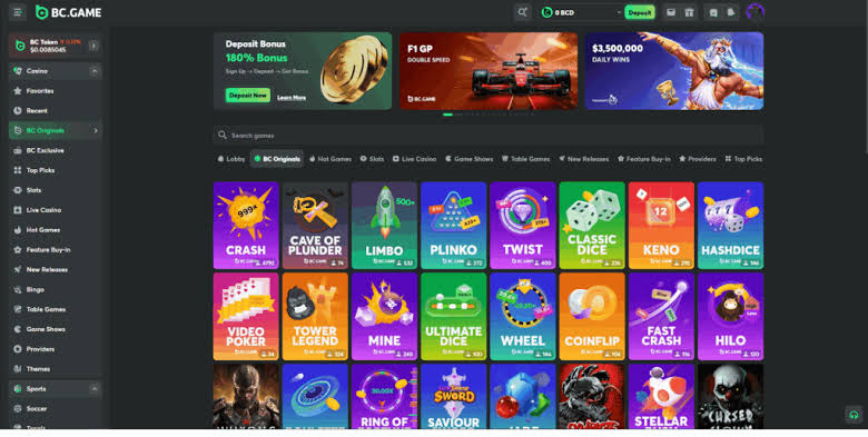 BC Game - Platform Permainan Terbaik di Dunia