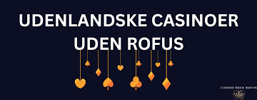 Casino Uden ROFUS - Oplev Spilfrihed med 10 Bedste Online Casinoer